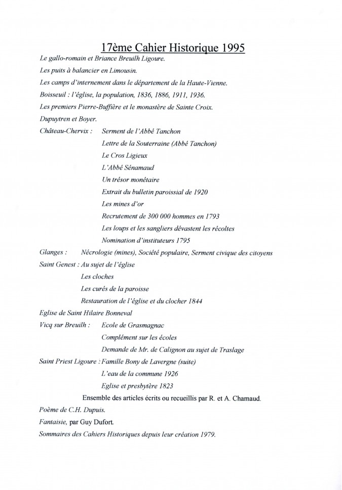 Numéro 17